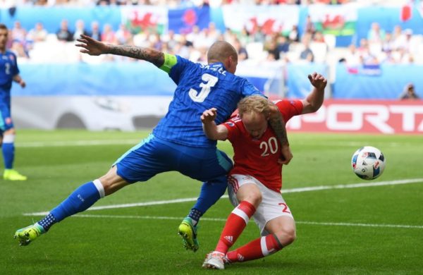 Martin Skrtel's tackle on Jonathan Williams