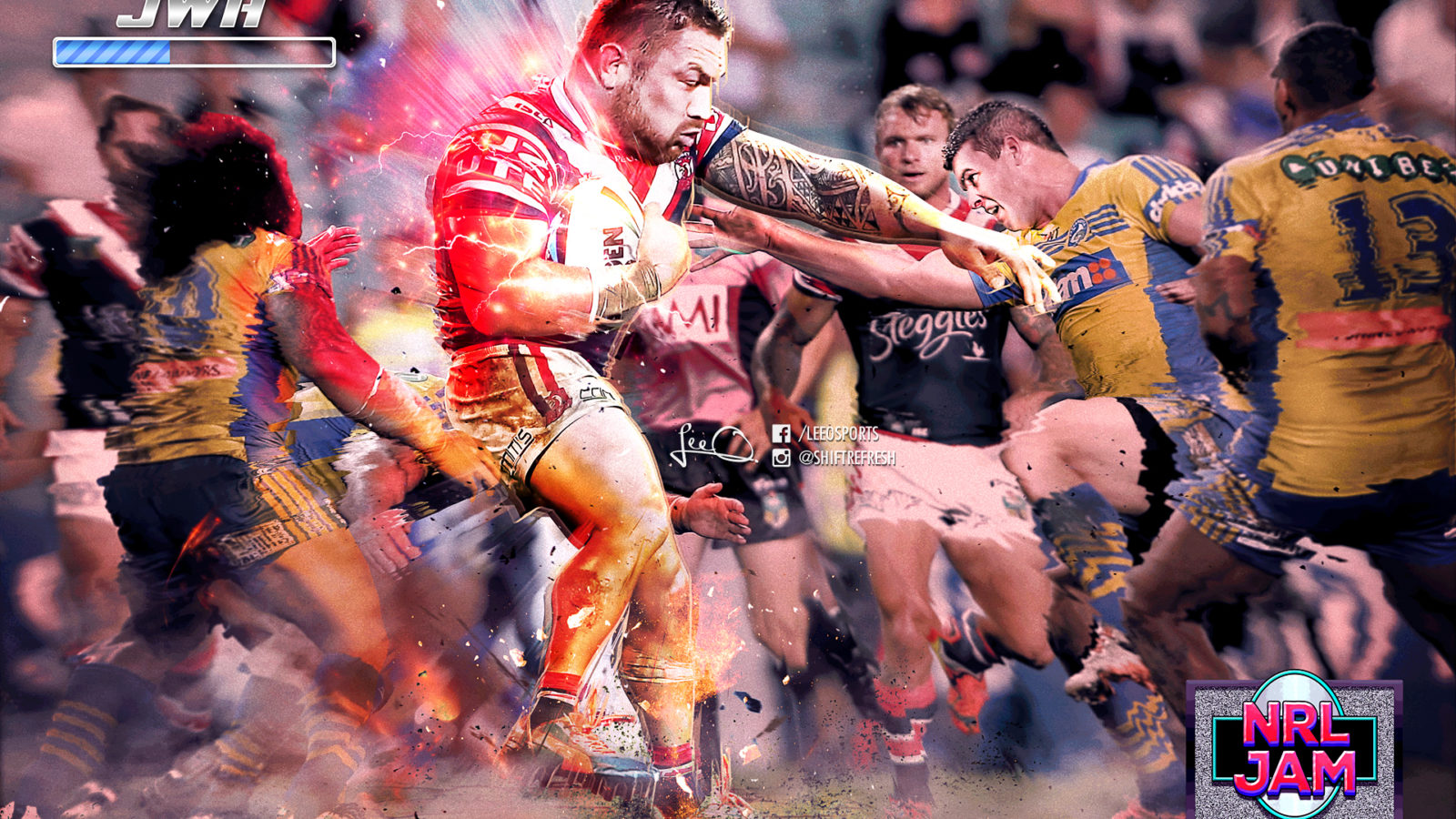 jared waerea hargreaves nrl jam wallpaper by skythlee d9okfzj
