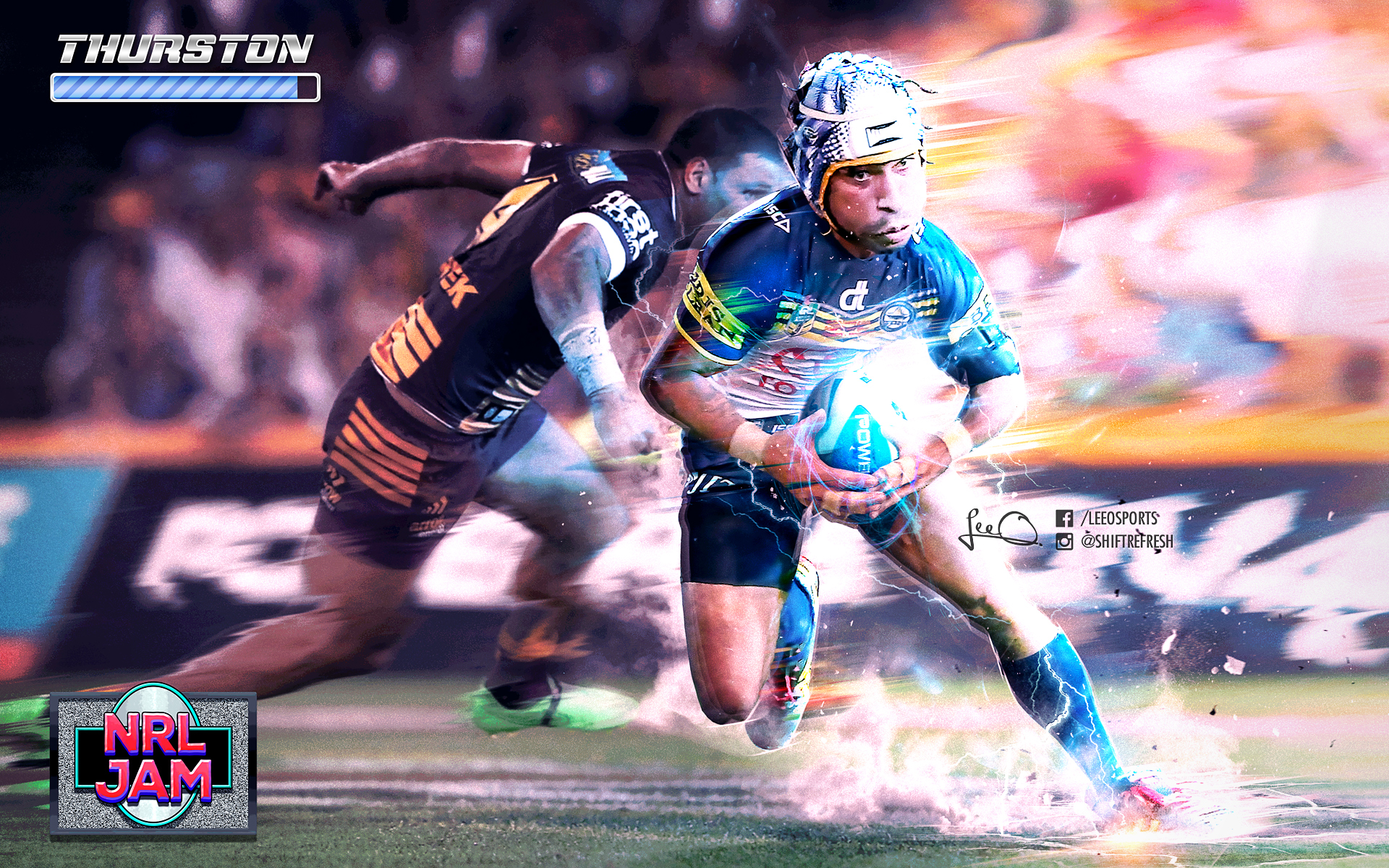 johnathan thurston nrl jam wallpaper by skythlee d9ncrtb