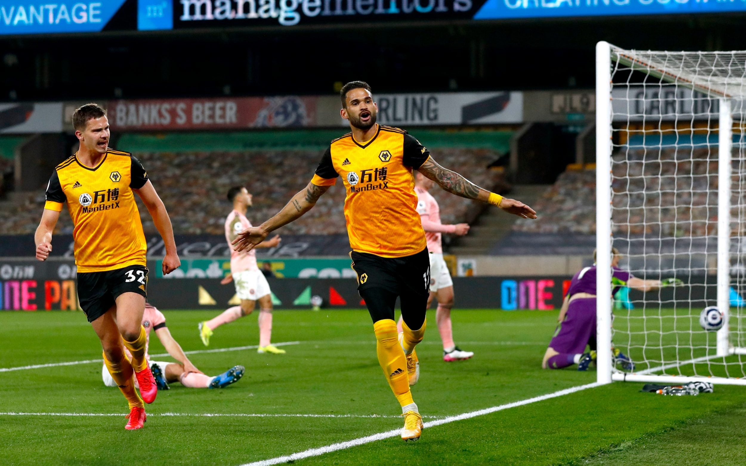 TELEMMGLPICT000256233527_trans_NvBQzQNjv4BqwR9CmnucIcqQaI247kVHKfVSc7sVuZw6puPpK1VdXwk Willian Jose nets his first goal for Wolves after a 12 game drought.