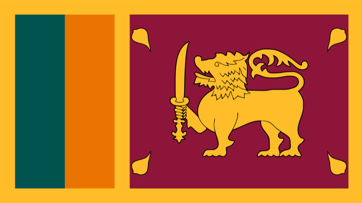 Flag of Sri Lanka