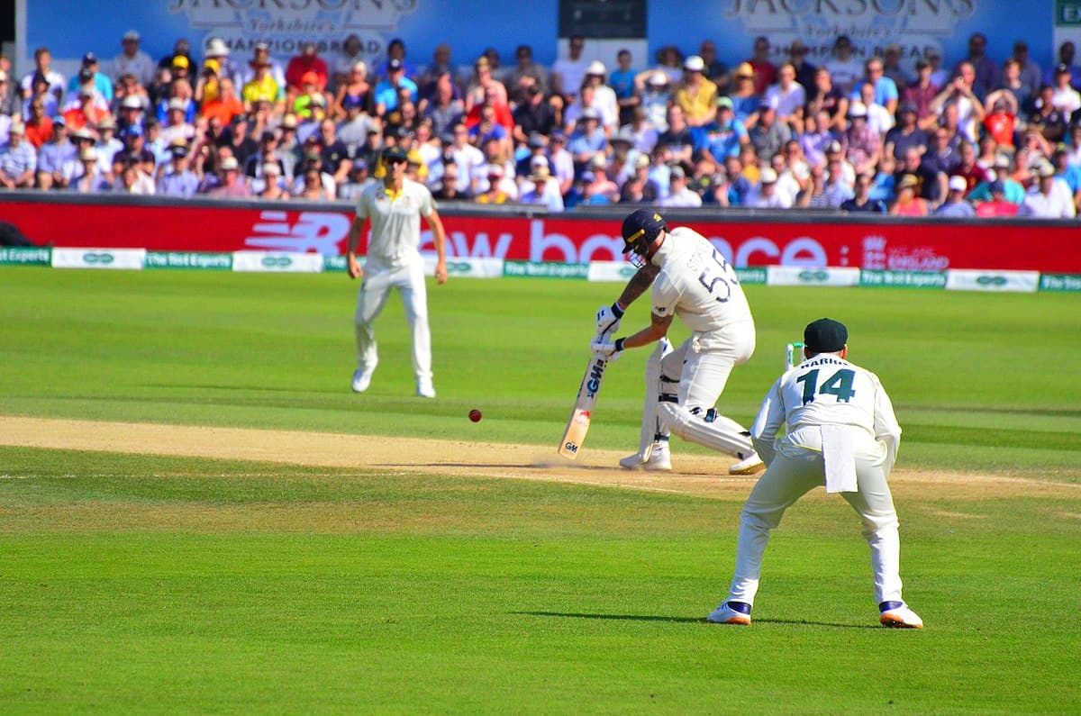 Ben Stokes Marcus Harris (1)