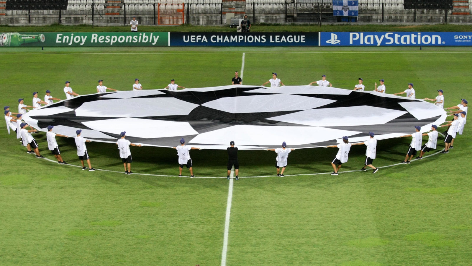 Champions League play off match PAOK vs Schalke
