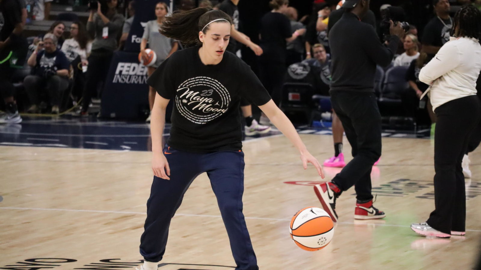 Witness the battle between Clark vs Collier as the Lynx secure a crucial win over the Fever. Experience the magic of Maya Moore’s jersey retirement.
