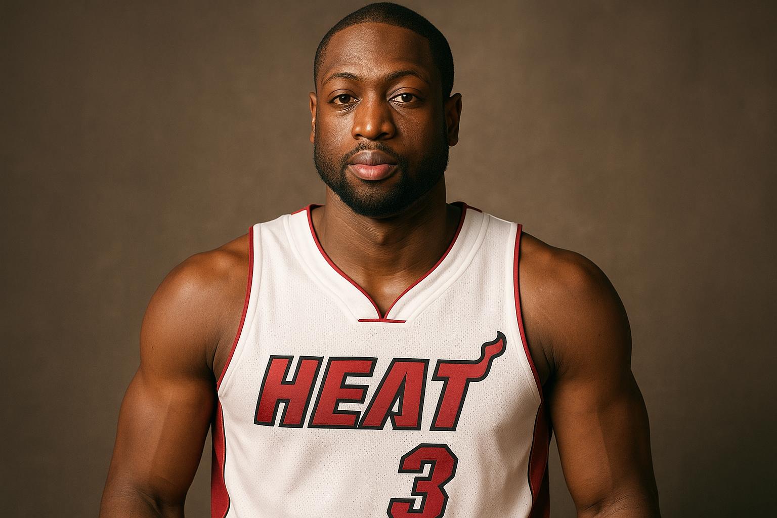 Dwyane Wade playing for Miami Heat