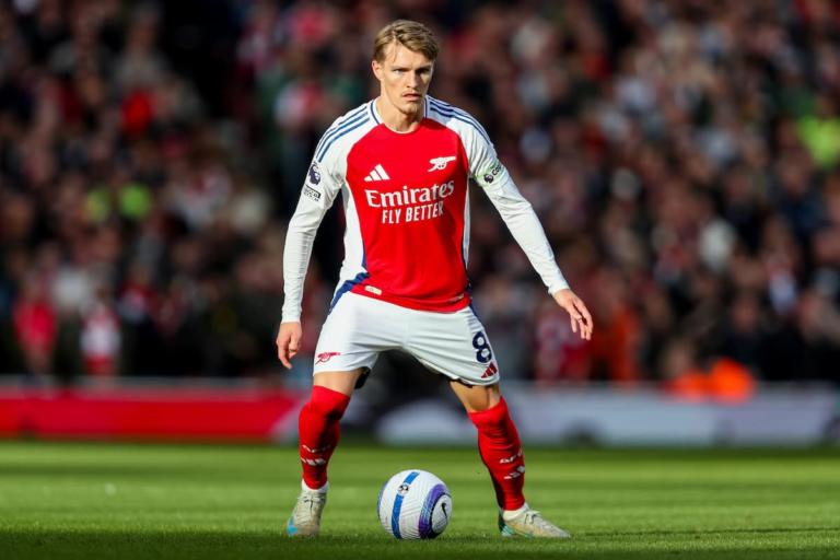 Martin Odegaard Shines as Gunners Return to the Top of the Premier League