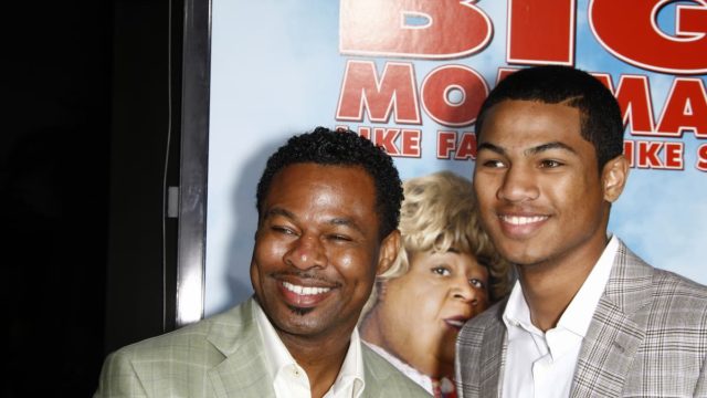 Shane Mosley in the boxing ring during a championship fight