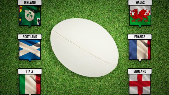 Greatest British & Irish Lions Squad all-time XV graphic with classic red jersey