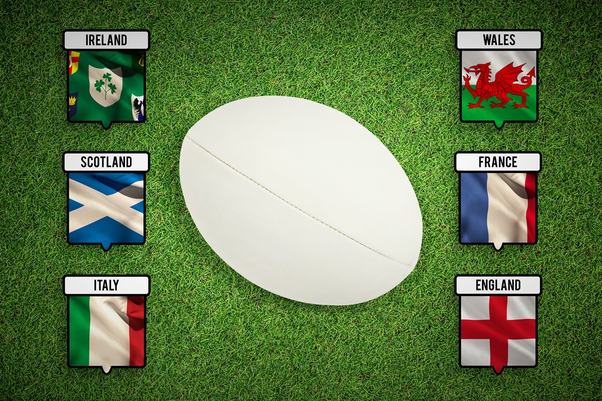 Greatest British & Irish Lions Squad all-time XV graphic with classic red jersey