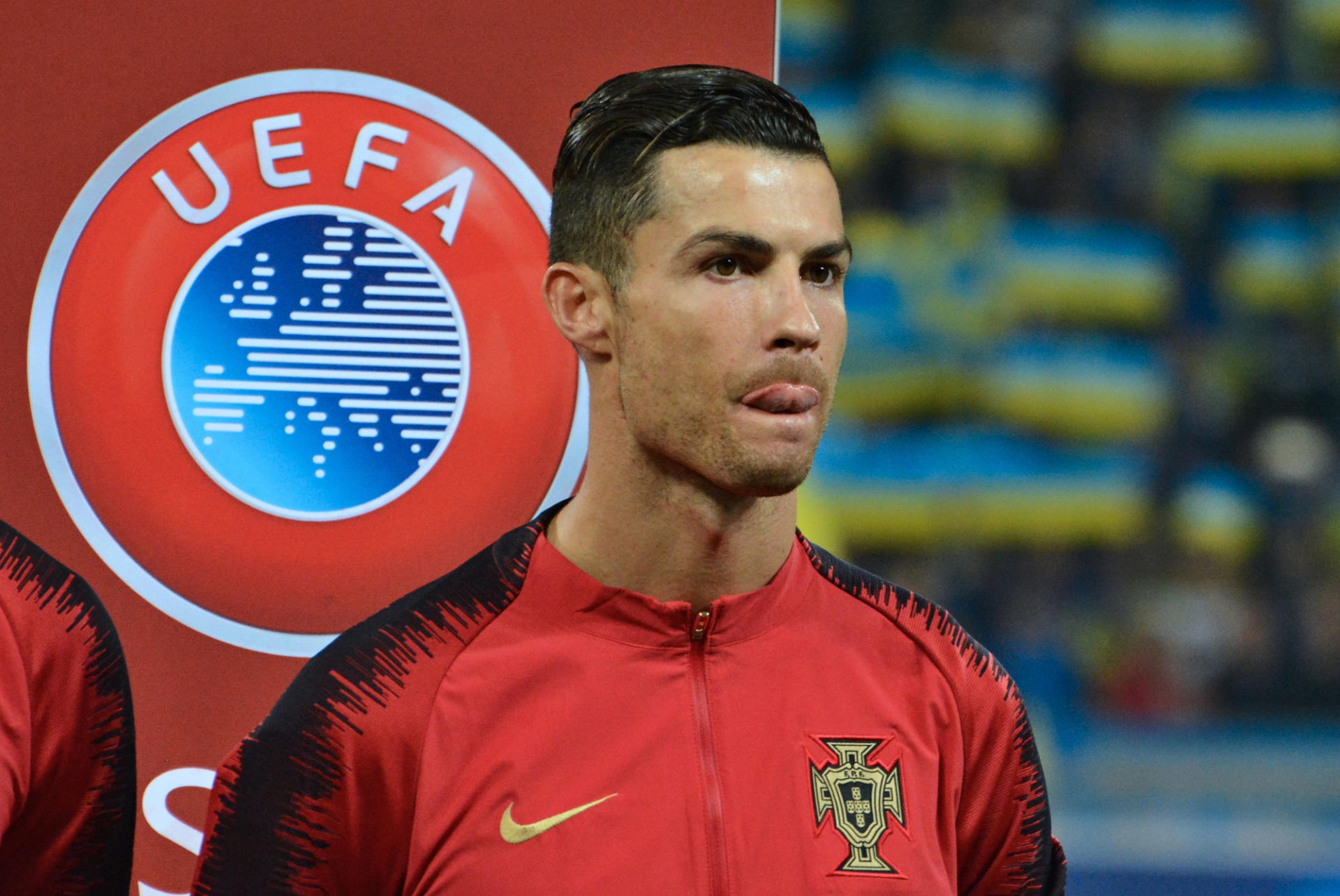 Football manager on phone during January transfer window deadline day