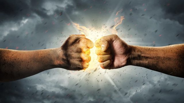 Richest UFC Fighters standing in the octagon with championship belts