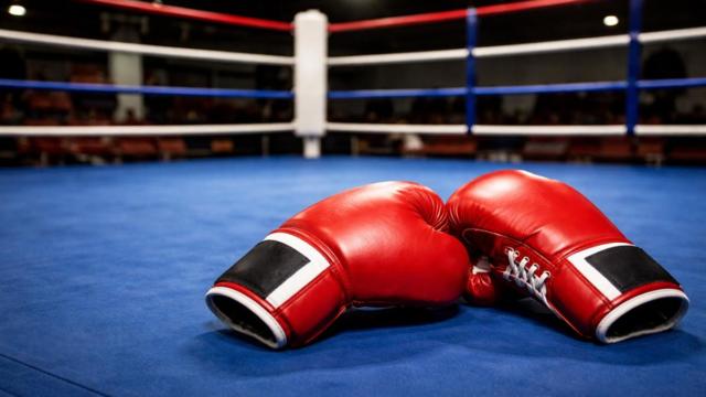 Moses Itauma celebrates after a heavyweight win