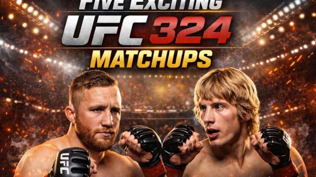 Exciting UFC 324 Matchup Preview: Gaethje vs Pimblett & More