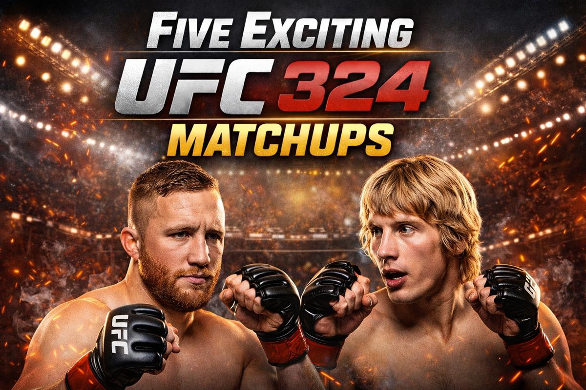 Exciting UFC 324 Matchup Preview: Gaethje vs Pimblett & More