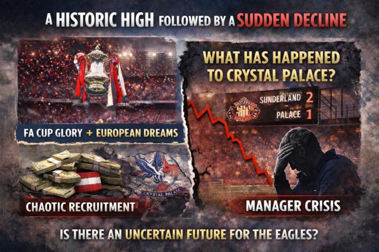 From Cup Glory to Crisis: What’s Gone Wrong at Crystal Palace?