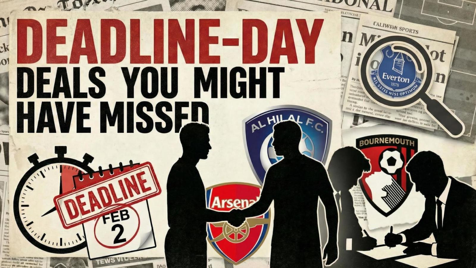 Deadline-Day Deals/Collapses That You Might Have Missed Across Europe’s Top Five Leagues.