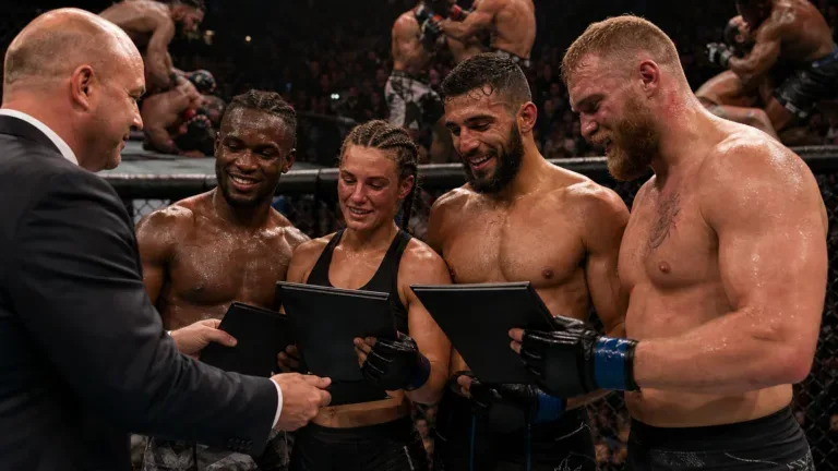 Dana White awarding UFC contracts to standout winners from Contender Series Week 8